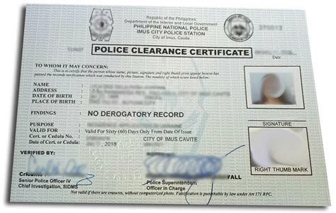 tarlac police clearance